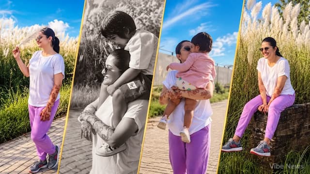 কাশবনে দুই সন্তানকে নিয়ে পরীমনি, জানালেন তার ‘সুখের রহস্য’