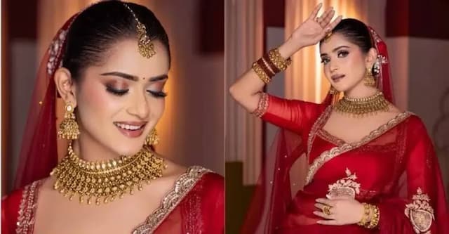 পরীমণির পর এবার বধূর সাজে নজর কাড়লেন তানজিন তিশা