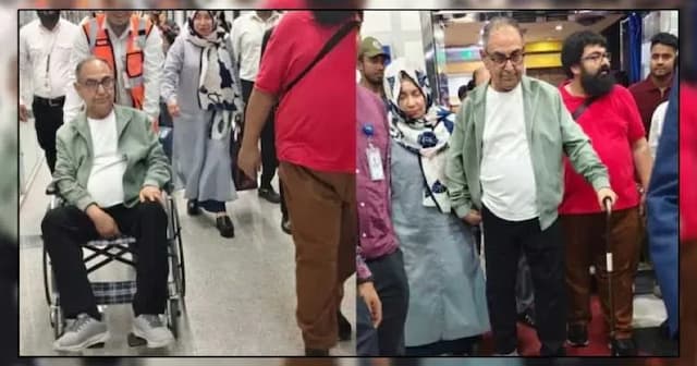 দ্বিতীয় দফায় চিকিৎসা শেষে দেশে ফিরলেন মির্জা আব্বাস