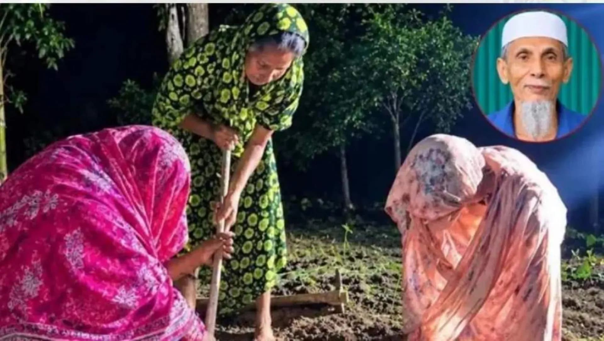 সাঈদীর মামলার বাদীর কবর খুঁড়লেন স্ত্রী-মেয়ে-বোন, নানা নাটকীয়তার পর দাফন